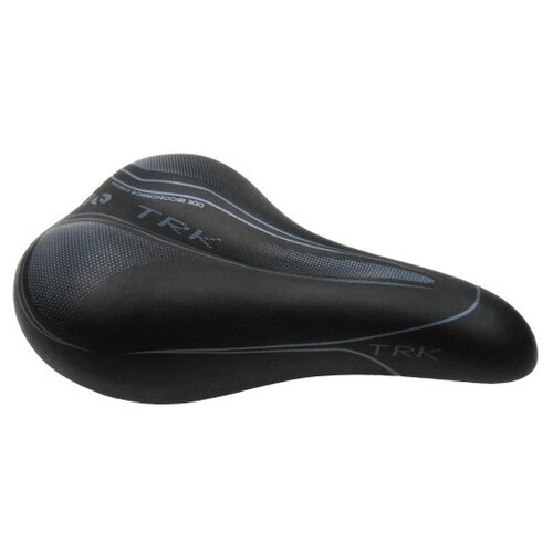 фото Седло ddk-d222 комфортное женское стальная рамка черно-белое