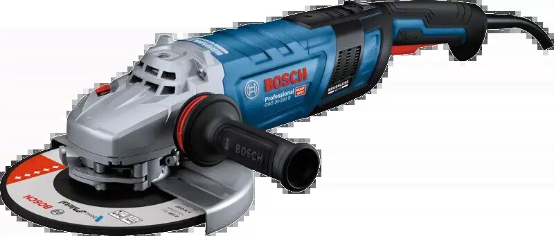 Шлифовальная машина BOSCH Углошлифовальная машина Bosch GWS 30-230 B 2800Вт 6500об/мин рез. шпин: M14 d=230мм