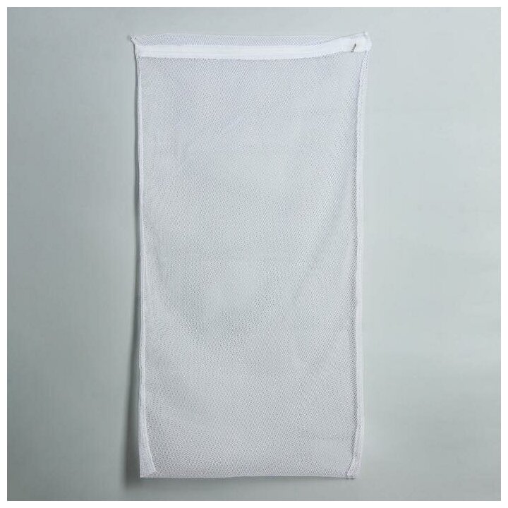 Мешок для стирки белья "Макси" 47x90 см цвет белый./В упаковке шт: 1