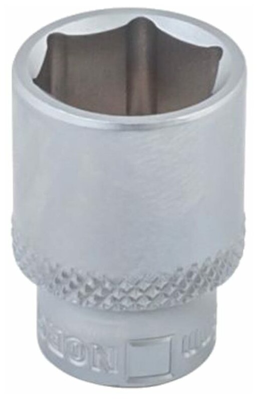 Головка торцевая 1/4" NORGAU Industrial 12 мм с шариковой фиксацией, шестигранная, DIN 3124