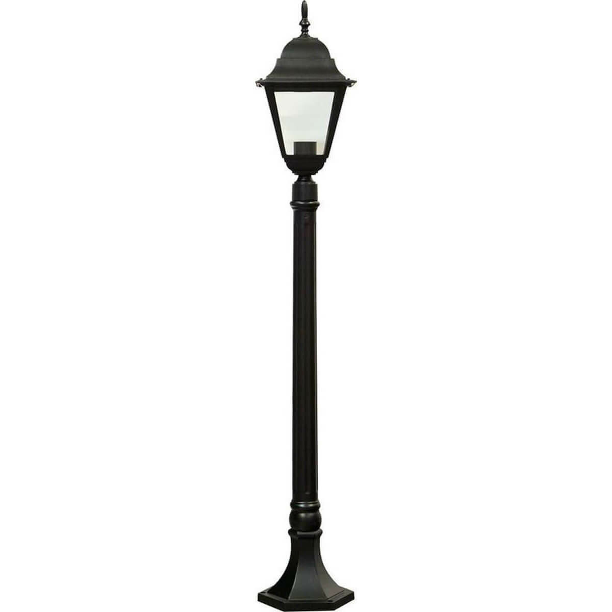 Feron Садово-парковый светильник 4210 11034, E27, 100 Вт, цвет арматуры: черный, цвет плафона бесцветный, 1 шт. - фотография № 8