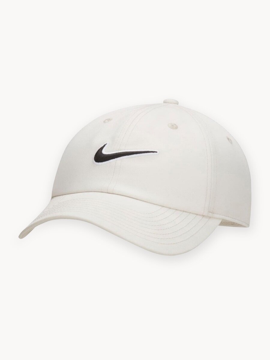 Кепка NIKE Club Swoosh для взрослых и детей, размер L-XL, молочный