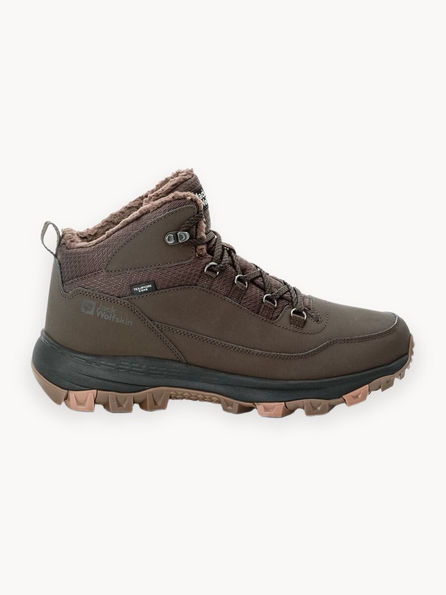 Ботинки Jack Wolfskin Everquest Texapore Mid, размер 7, коричневый