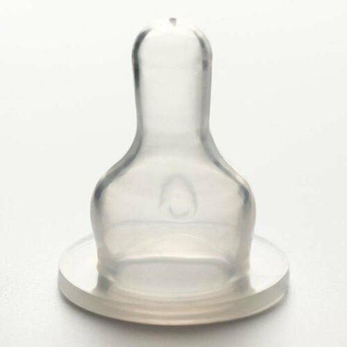 Соска для бутылочки 6мес 2шт 1шт подарок быстрый поток горло 35мм 372₽