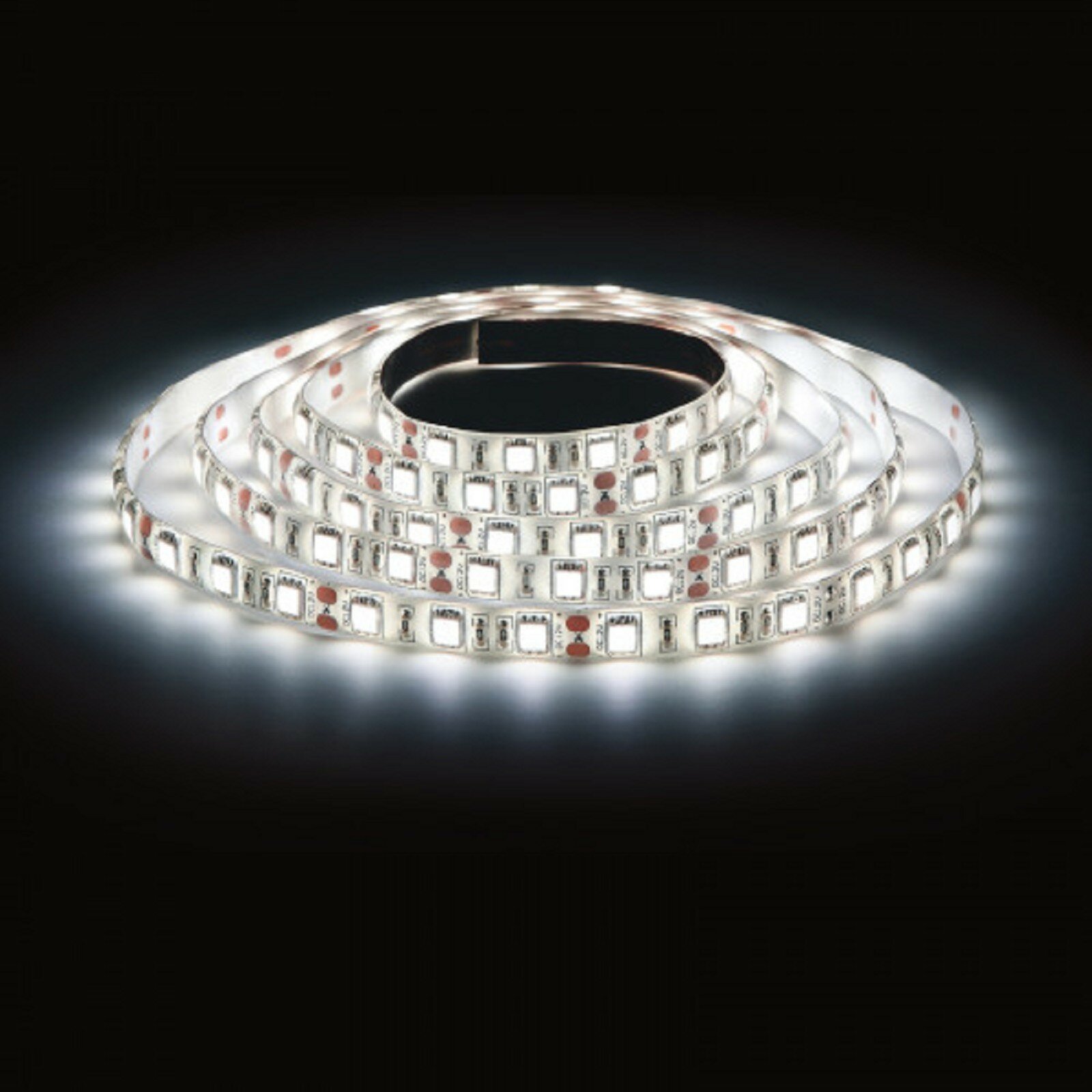 Комплект светодиодной ленты 5 м, IP65, SMD5050, 60 LED/м, 12 В, 6500К