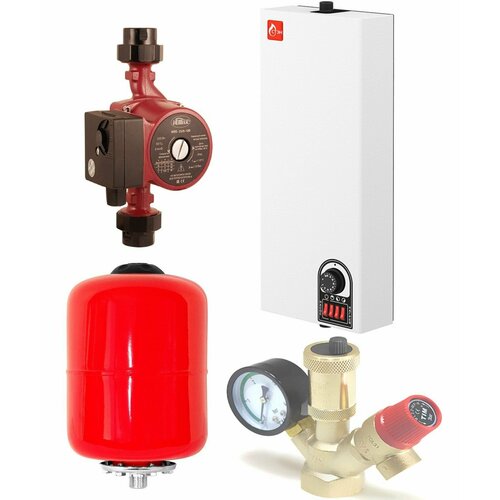 Комплект котла стэн Стандарт 12 котел 12 квт расширительный бак 12 л группа безопасности TIM JH1024-3std3 насос 256-180 26000₽
