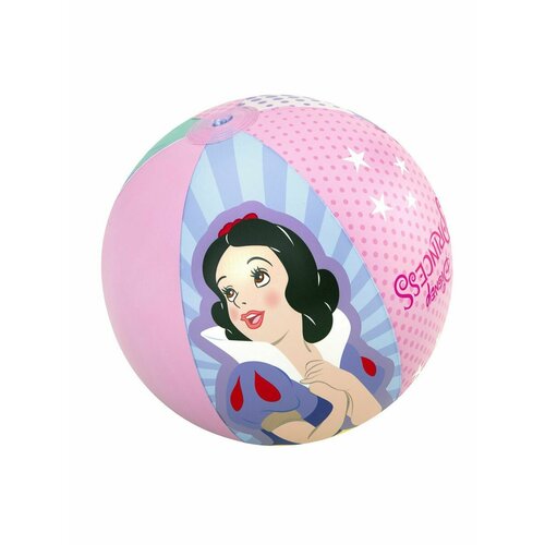 мяч пляжный 51см disney princess 91042b Мяч пляжный Disney Princess 51см розовый