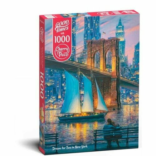 Пазл «Романтический вечер в Нью-Йорке», 1000 элементов (комплект из 2 шт) пазл enjoy 1000 деталей вечер в нью йорке