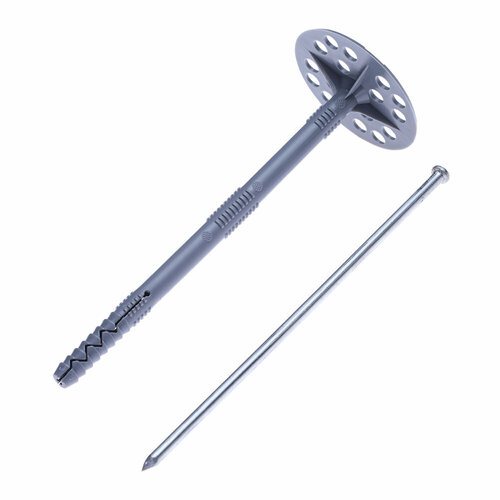 Дюбель для теплоизоляции Daxmer 10х180 мм металлический гвоздь (250 шт.)