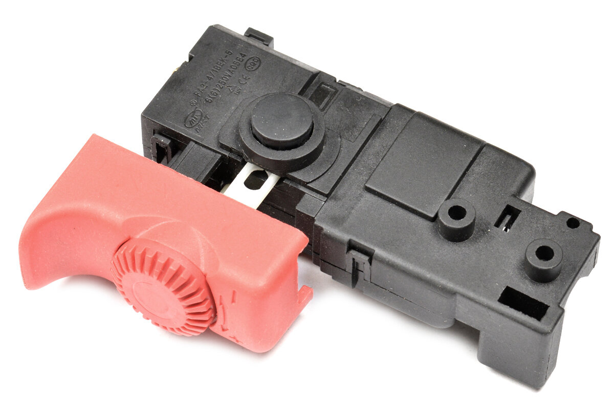 фото Выключатель FA2-4/1BEK-5, с фиксатором и регулятором оборотов для дрели ударной BOSCH PSB 5-15 RE