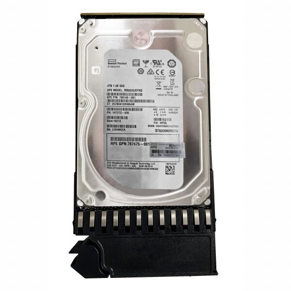 Жесткий диск HP 787675-001 6Tb 7200 SAS 3,5" HDD