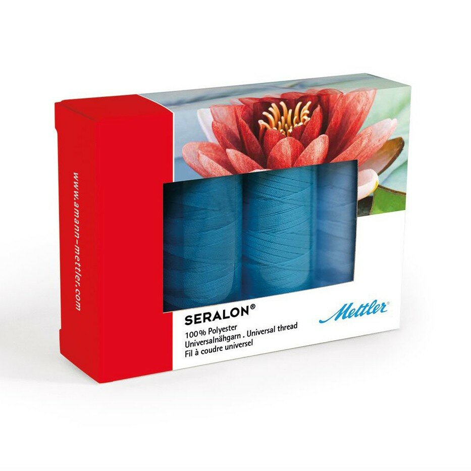 Набор с нитками Seralon в подарочной упаковке #SE4Ocean-Kit Amann Group Mettler