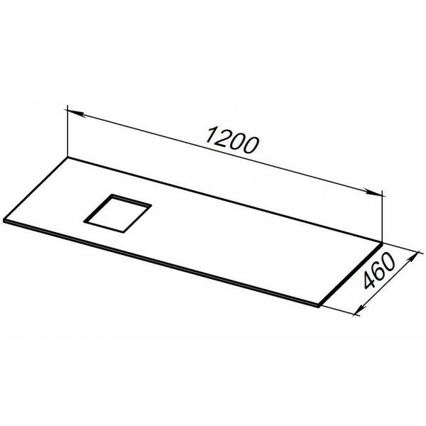 Столешница Allen Brau 1.21015.M 120 L marble - фото №11