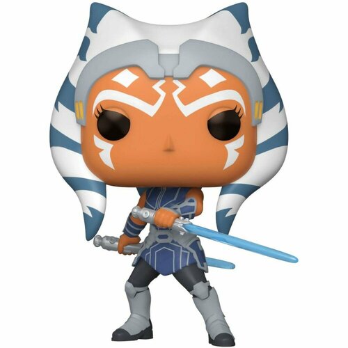 Фигурка Funko головотряс Star Wars: The Clone Wars (20th Anniversary) - POP! - Ahsoka Tano (Exc) 74399 10pcs lot 501st legion trooper with clone commander ahsoka tano building blocks bricks star action figure wars toy kids gift