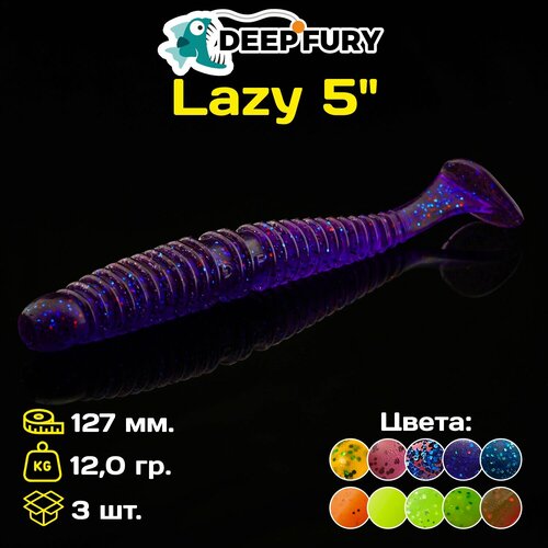 Силиконовая приманка Deep Fury Lazy 5