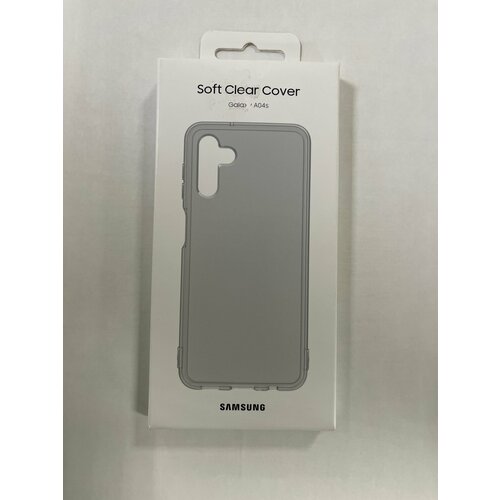горящие скидки samsung soft clear cover a12 transparent Чехол Samsung Soft Cover для смартфона Samsung A04S