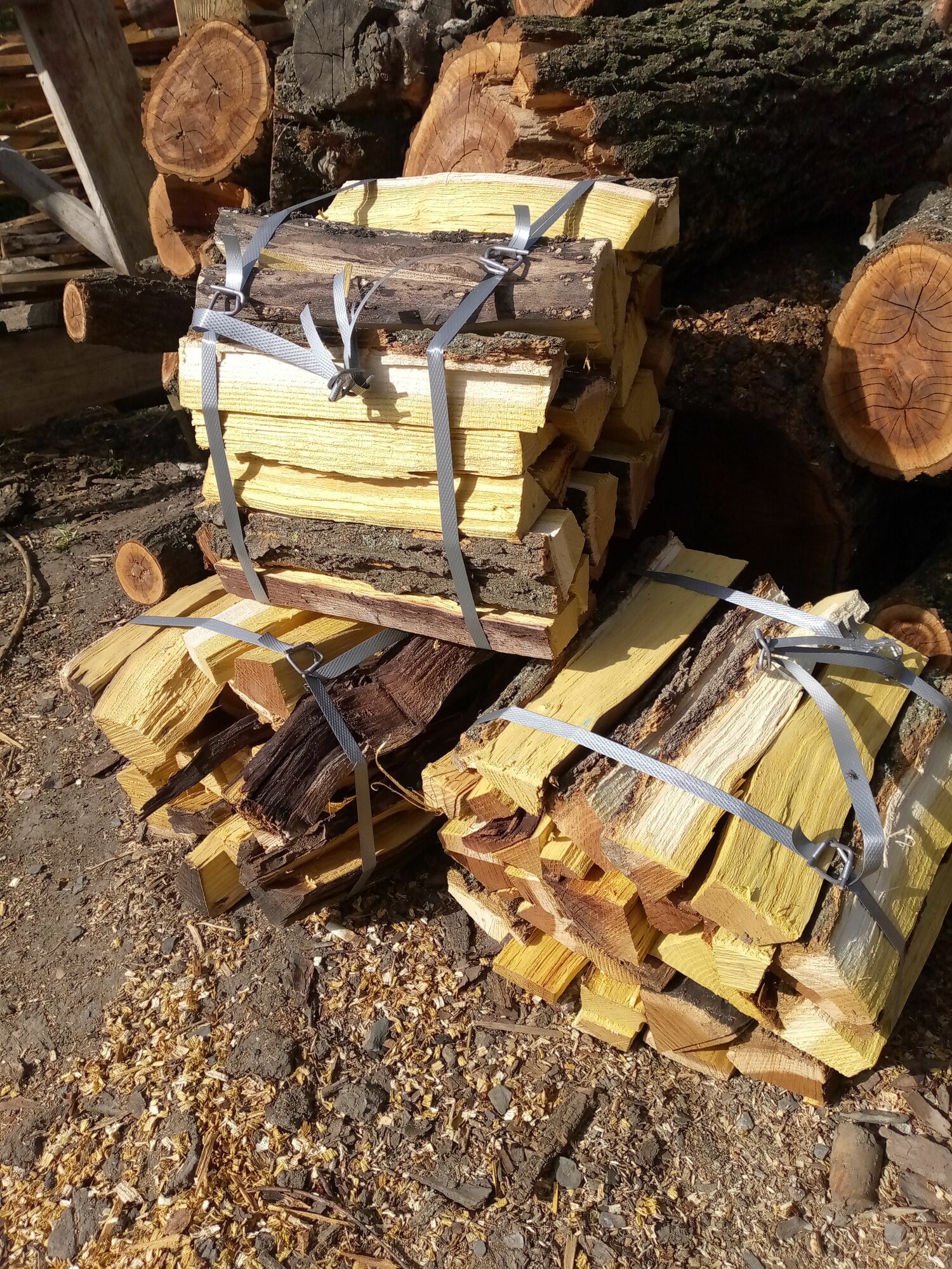 Фруктовые дрова 8 кг для шашлыка с лучиной для розжига