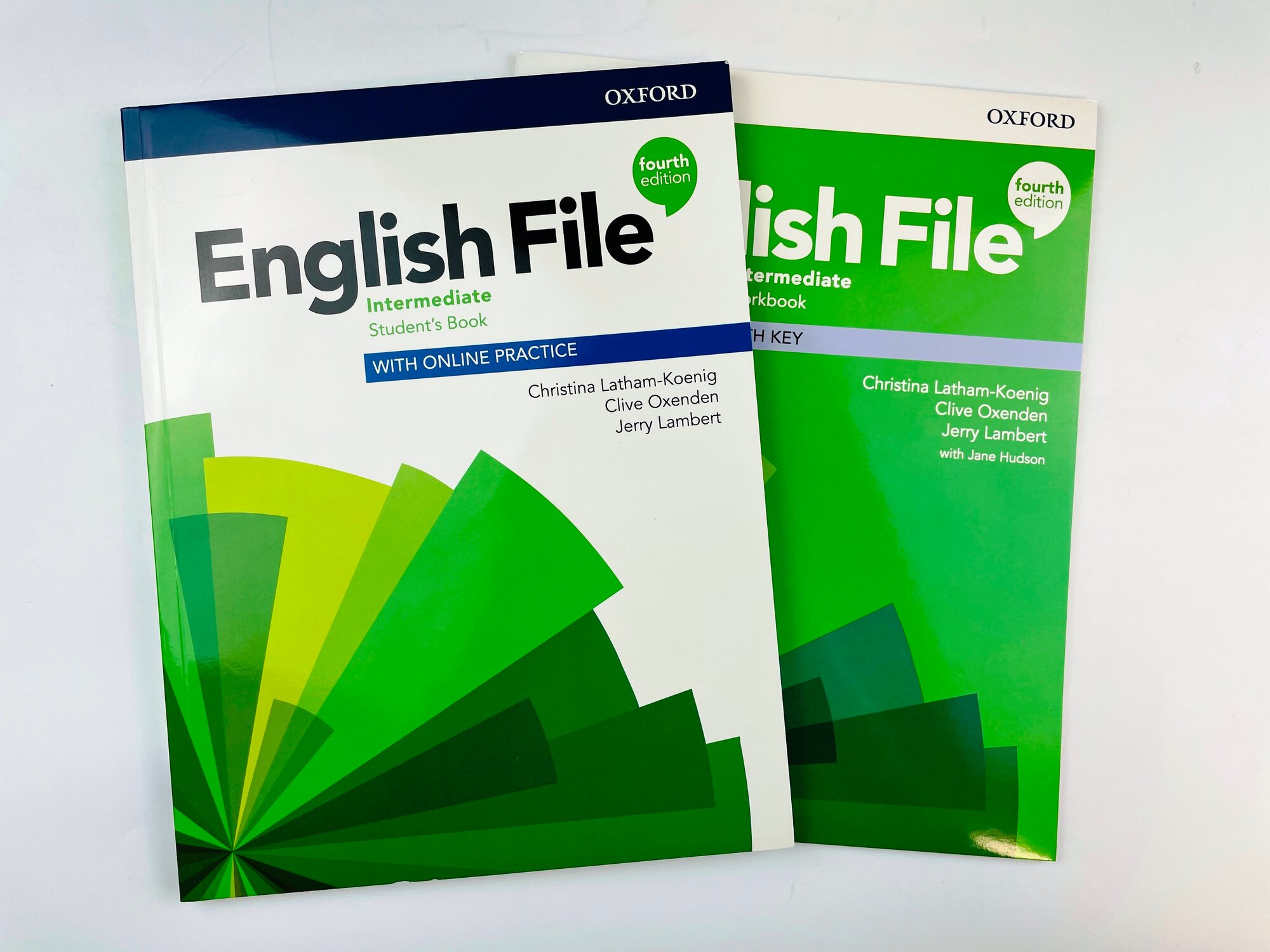 English file Intermediate (4th edition) Student's Book + Workbook +DVD