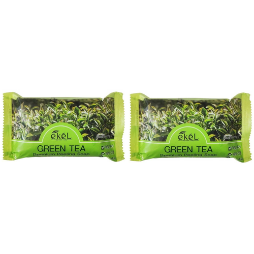 Мыло косметическое Ekel с экстрактом зеленого чая 150 гр 2 шт 676₽