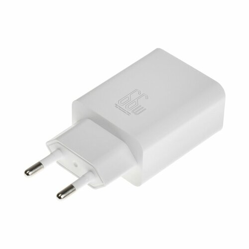 Сетевое зарядное устройство GQ-195 Type-C 3 A 66 W белое 509₽