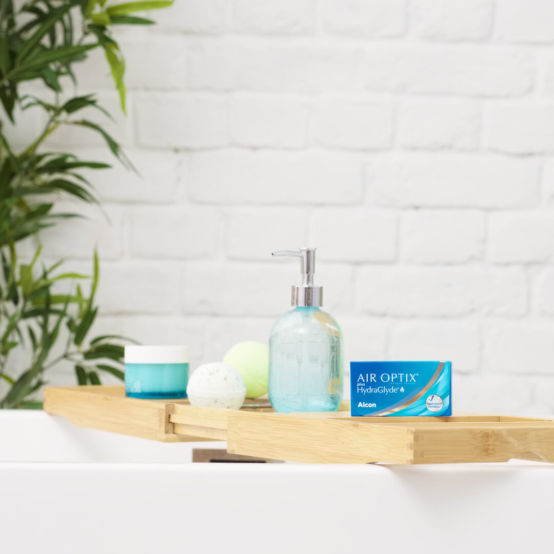 Air Optix plus HydraGlyde (3 линзы) (-3.25/8.6) — фото 1