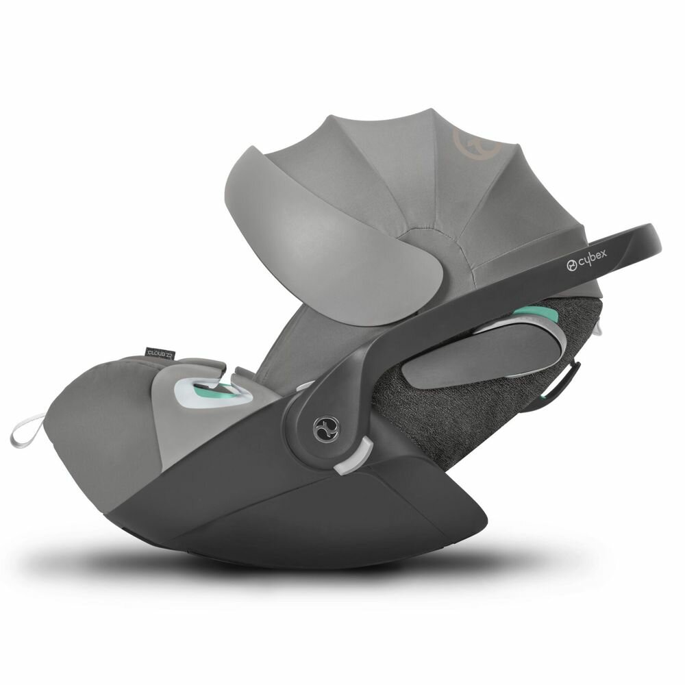 Обзор: Cybex Cloud Z2 i-Size, автолюлька до 1 года гр.0 (0-13 кг), цвет Soho Grey PLUS (Деним)