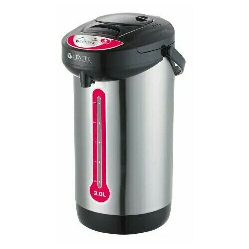 Термопот Centek CT-0080 3 л 600Вт 3 способа подачи воды корпус из нержавеющей стали 699800₽