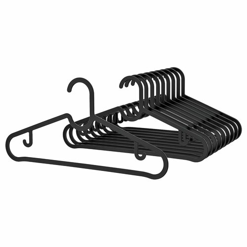 SPRUTTIG Плечики IKEA черный 30377459 1329₽