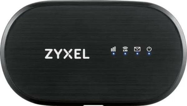 Модем 2G/3G/4G Zyxel WAH7601-EUZNV1F micro USB Wi-Fi Firewall +Router внешний черный