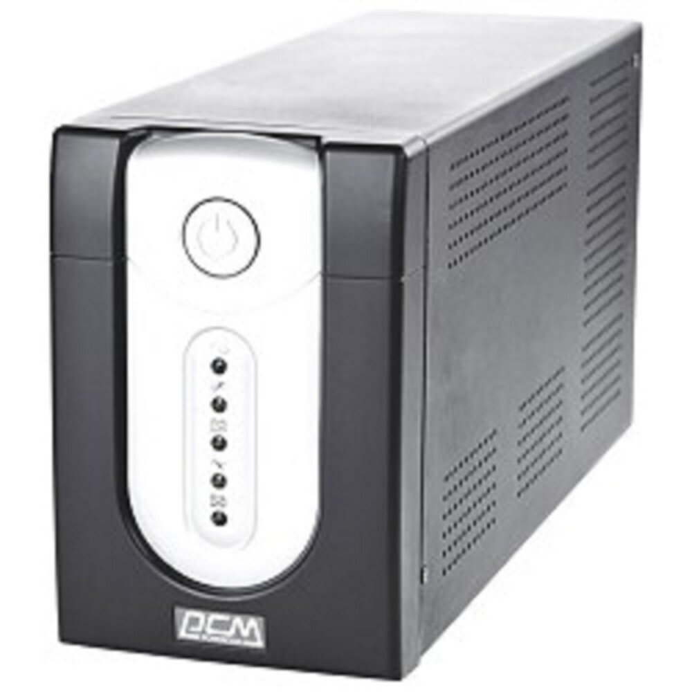 PowerCom Imperial IMP-1200AP ИБП {Line-Interactive, 1200VA / 720W, Tower, 6xIEC-320 С13: 4 с резервным питанием + 2 с фильтрацией, USB} (671478)