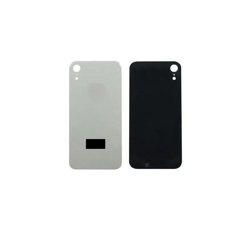 Задняя крышка для iPhone XR Белая (стеклянная)