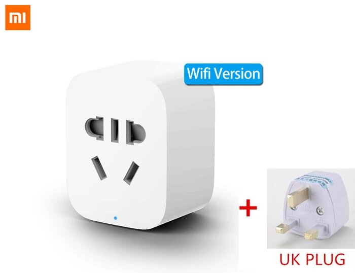 Xiaomi Mijia Умная розетка Wi-Fi, wifi version UK plug