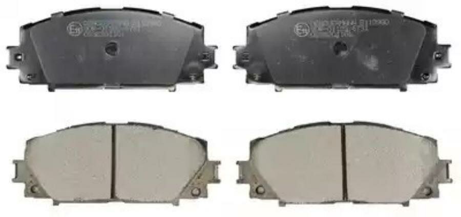 DENCKERMANN B110980 К-т дисков. тормоз. колодок TOYOTA YARIS II 06-
