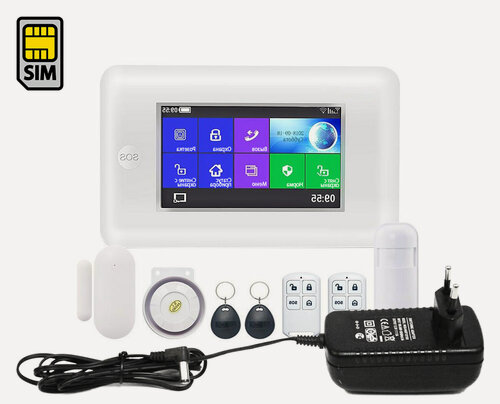 Изображение товара Strazh Galaktika-GSM (F1546EU) - GSM/Wi-Fi сигнализация беспроводная для дачи, GSM сигнализация для квартиры с датчиком движения.