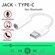 Переходник для наушников и гарнитуры Type-C- AUX 3.5 mm jack ISA ...