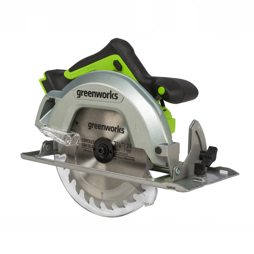 Аккумуляторная дисковая пила Greenworks GD24CS 1500907