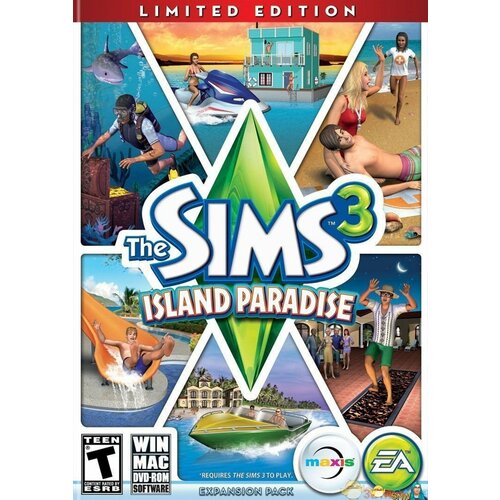 The Sims 3 Island Paradise DLC ПК EA app Origin Весь мир 1929₽