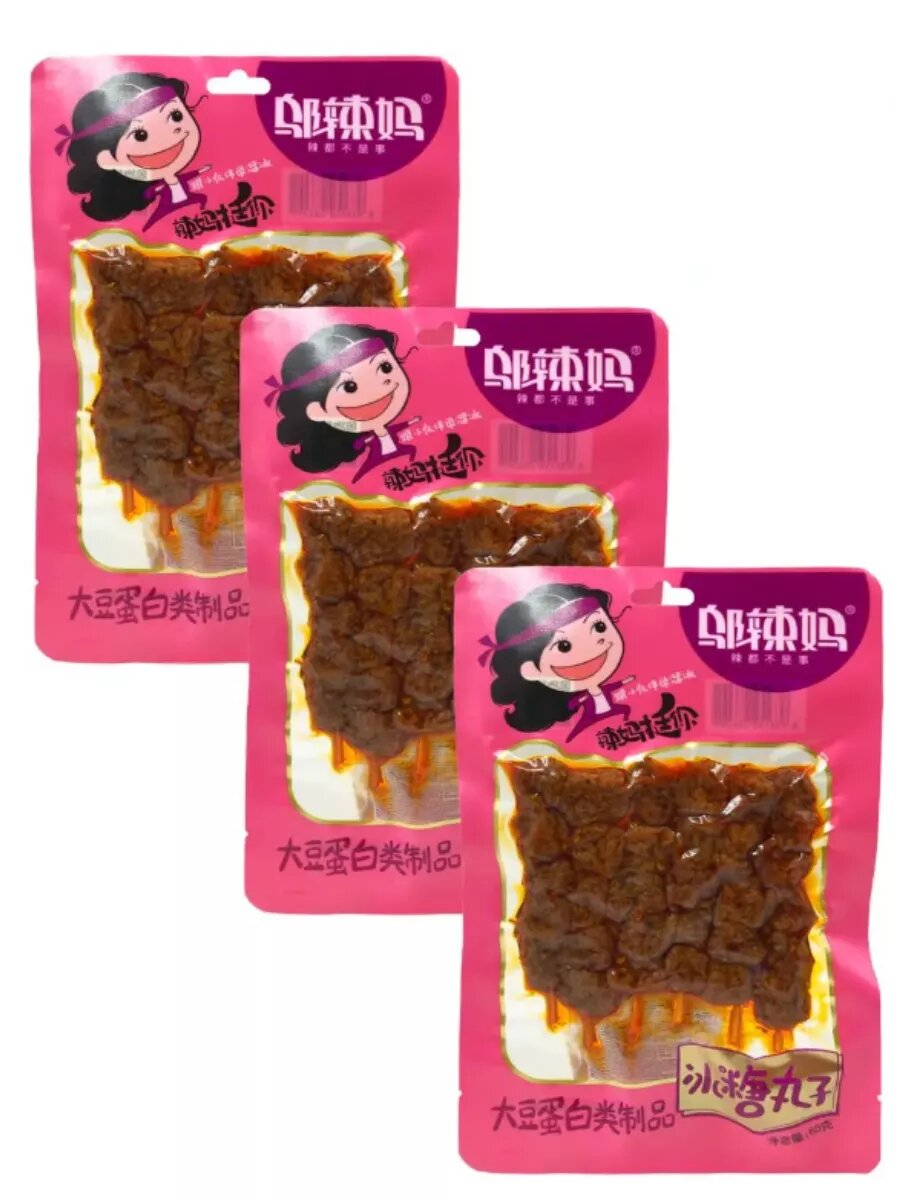 Соевый шашлычок на шпажке со вкусом пряностей 85 г * 3 шт