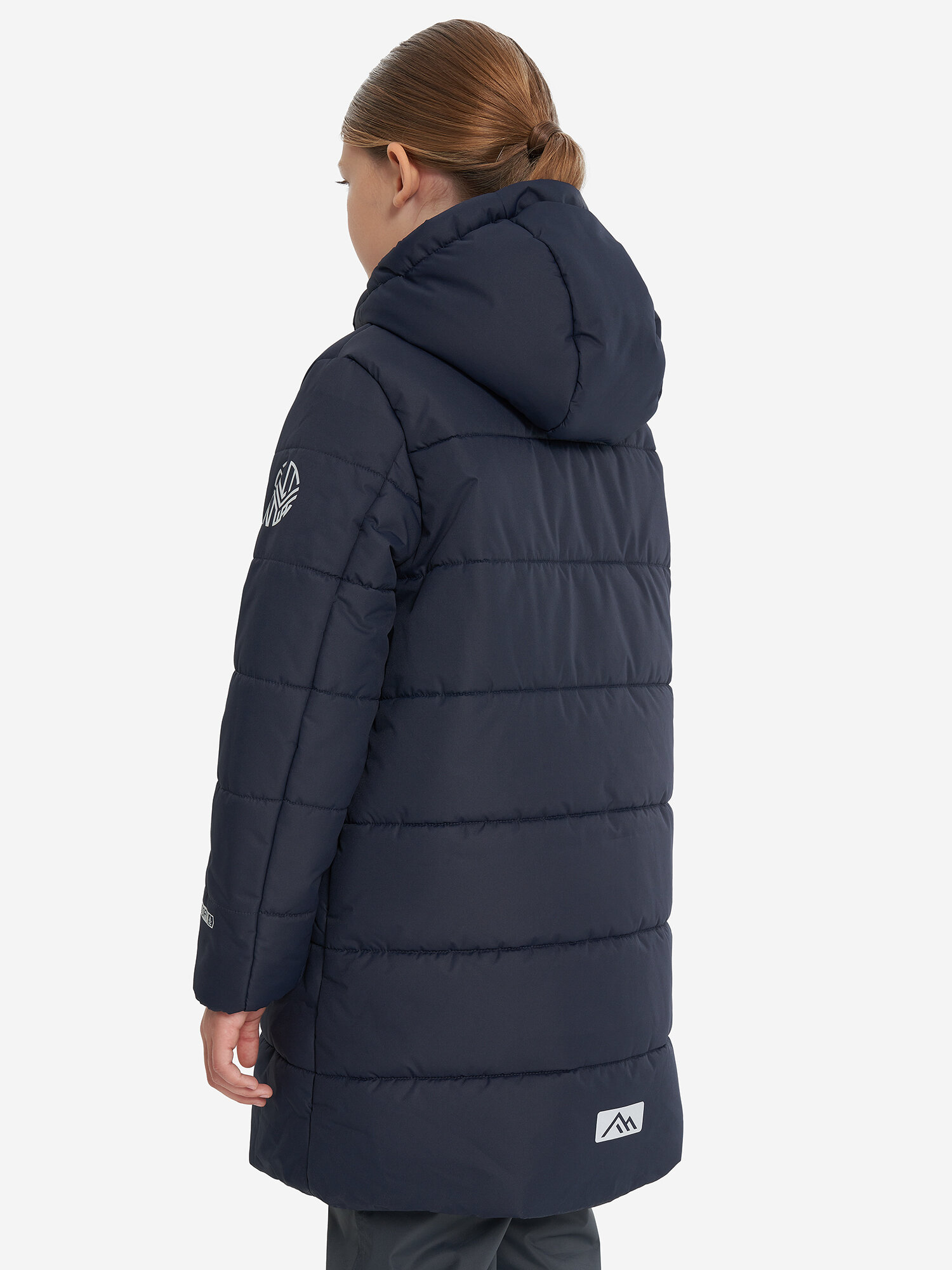 Куртка OUTVENTURE Travel Girls Padded Jacket, размер 146-152, синий — фото 1