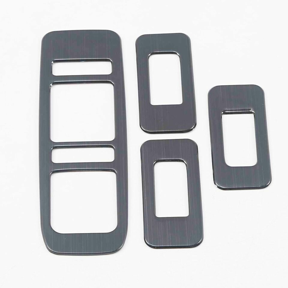 Накладки на подлокотники Chery Tiggo 4 / Чери Тигго 4 2019-2022 г. в black