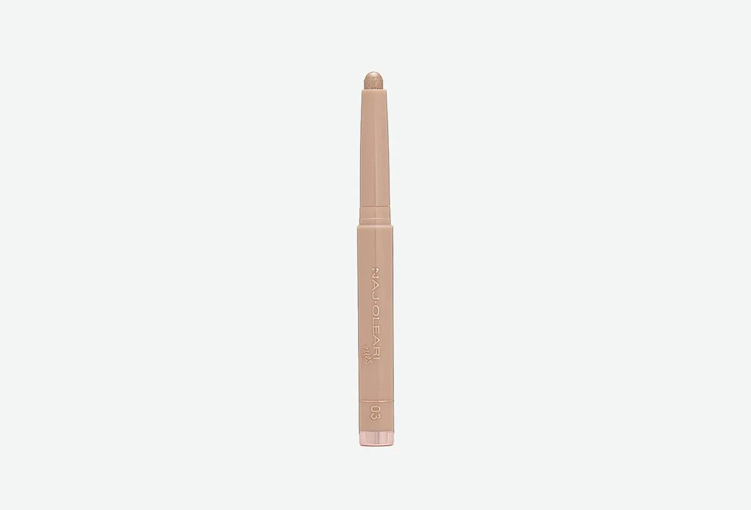 Стойкие тени для век Naj Oleari Absolute Stay, тон 03, Pearly gold, 1.64 г