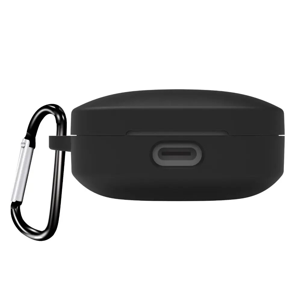 Силиконовый чехол для наушников Redmi Buds 6 Active MIIQNUS, Black