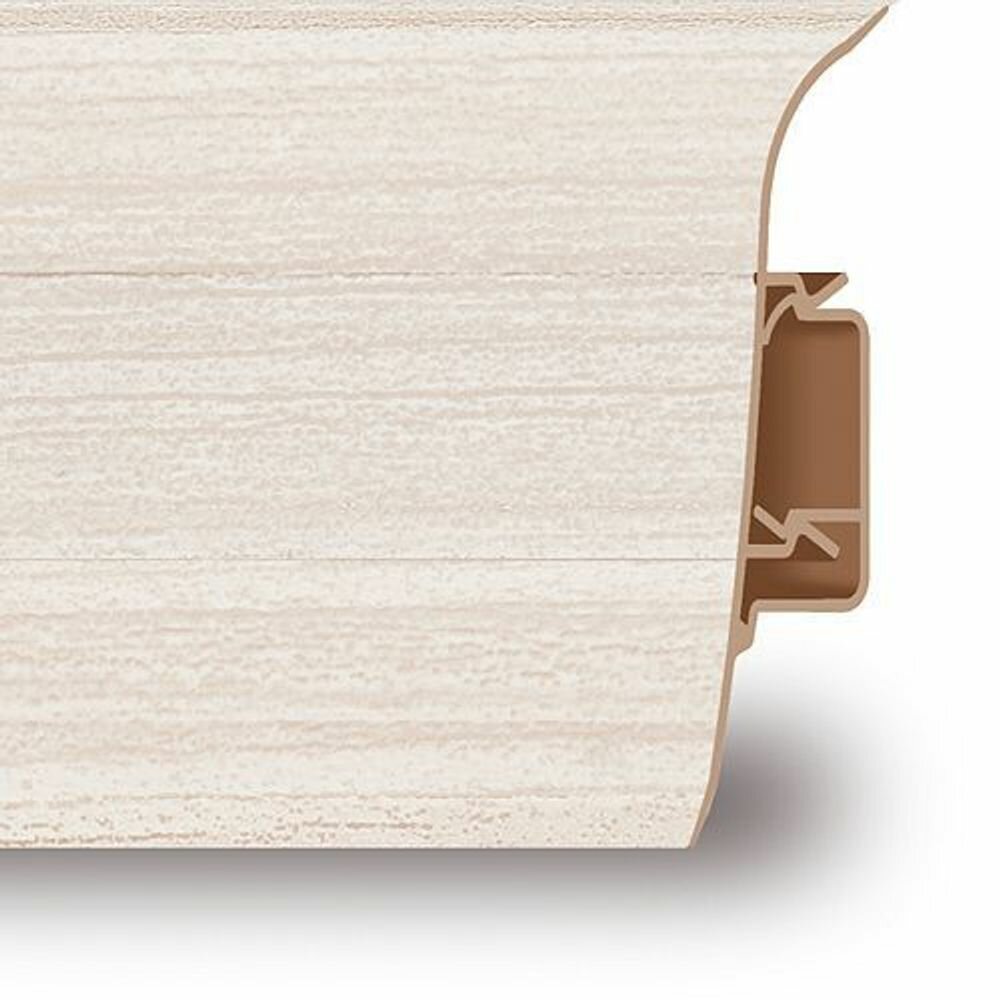 Соединитель Aberhof ABF60 для плинтуса, 2745 дуб аляска (блистер) — фото 1