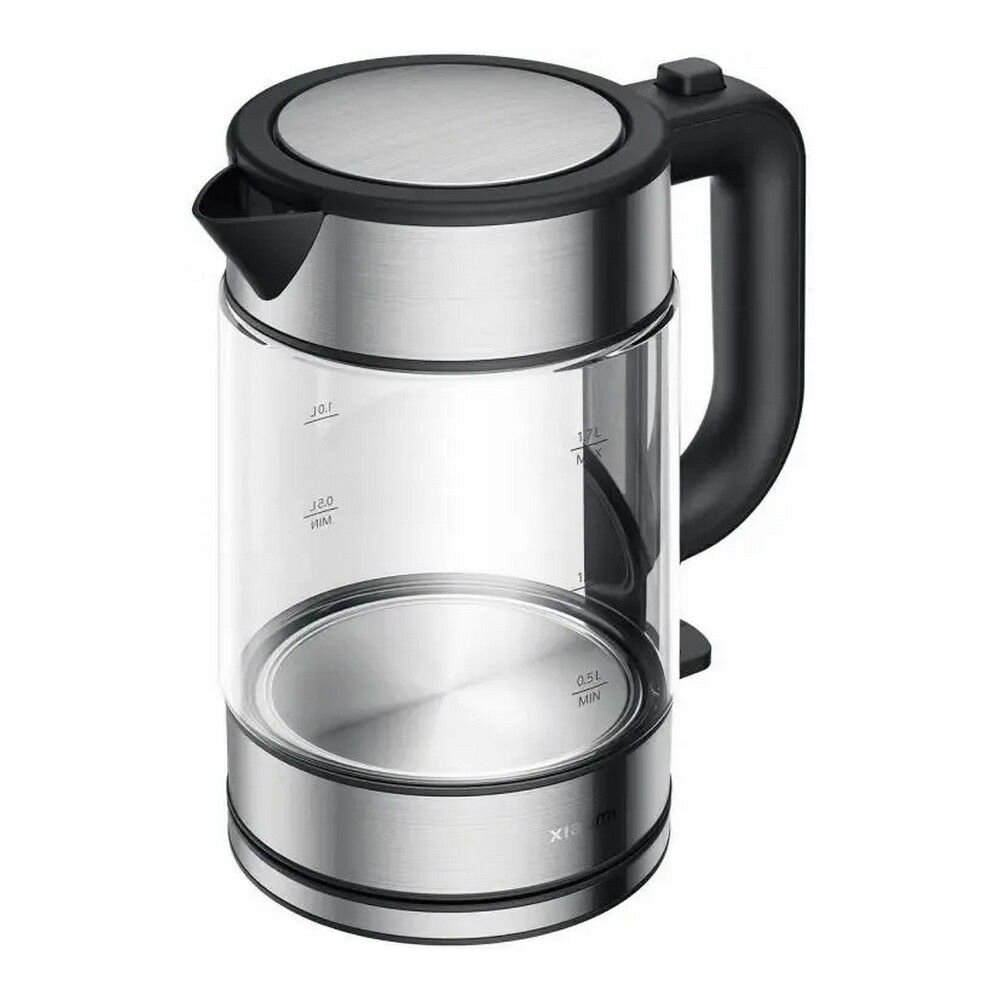 Электрический чайник Xiaomi Electric Glass Kettle, 1.7л, скрытый нагревательный элемент, 2200Вт BHR7490RU