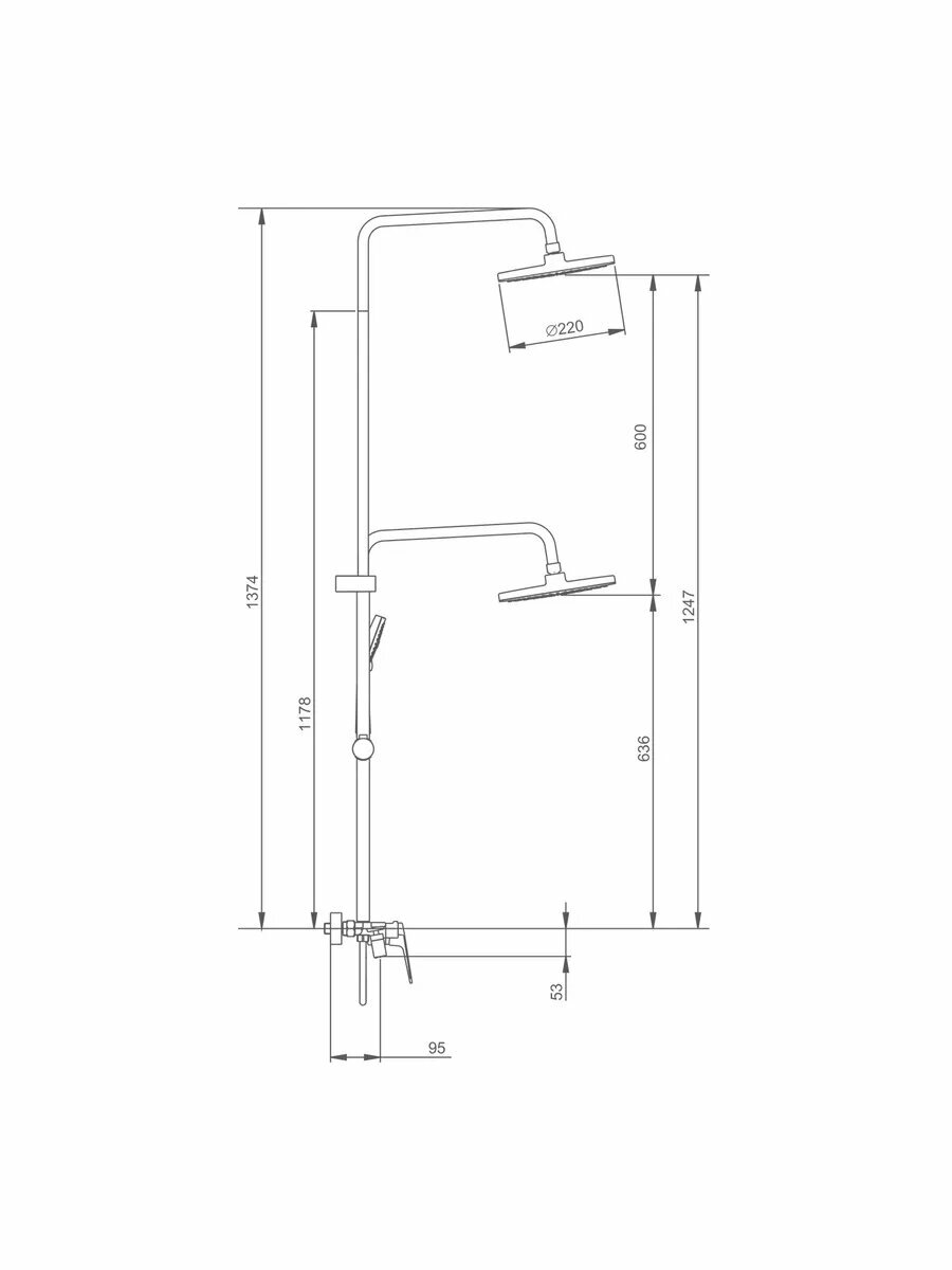 S53.24.09 Душевая система — фото 1