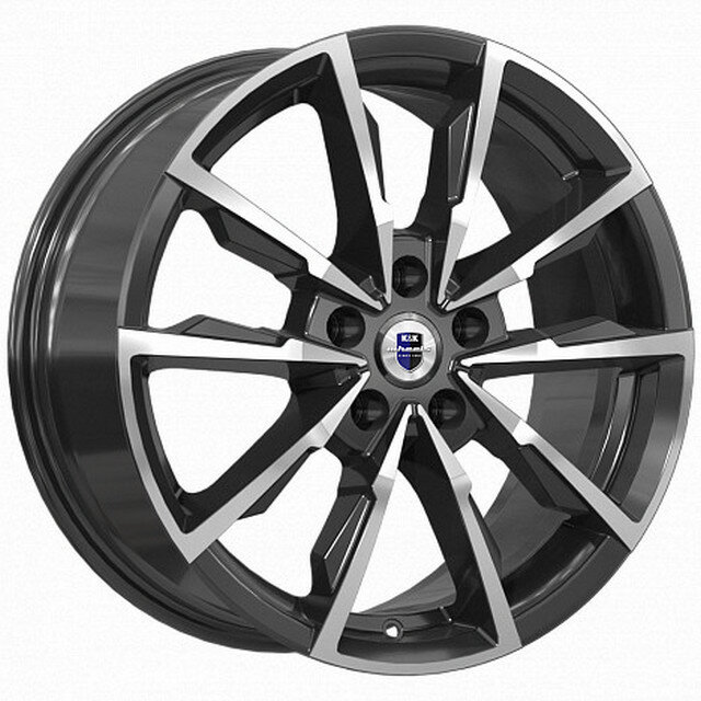Колесный диск Кик Меренге (КС902) 7.5x17/5x114.3 D60.1 ET45 алмаз чёрный