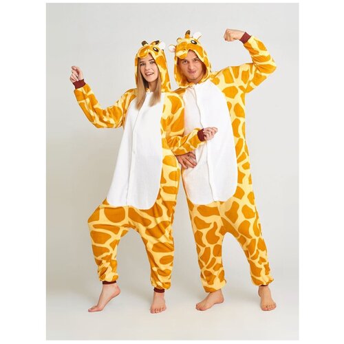 фото Кигуруми жираф bearwear, размер xl, желтый, белый