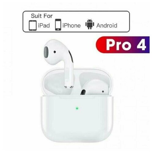 Беспроводные наушники Pro4 TWS Bluetooth Pro 4 дешёвые наушники Микрофон Сенсорные PRO6 Hands Free