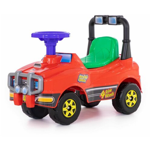 Автомобиль Джип-каталка - 3 красный 2961₽