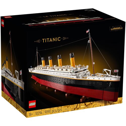 конструктор 01010 титаник микродеталь 1288 дет Конструктор LEGO 10294 Титаник, 9090 дет.